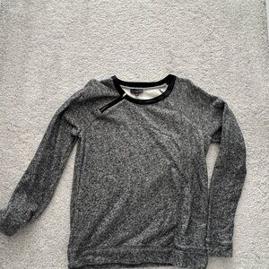 The Limited  Charcoal Crewneck Sweater
